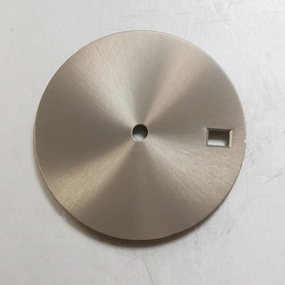 6 Solid Color Metal Watch Dial 28.5mm DIY Watch Faces for NH35/ NH36 Movement  Watch Modification Accessories Customizable Dial
