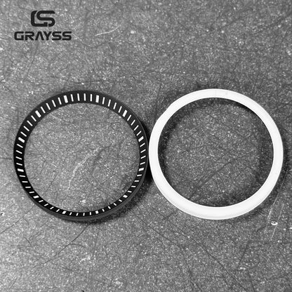 Fit Overseas Serieswatch case 41mm NH34 NH35 NH36 NH70 NH72 Movement elegant Men's Watch Part Mod for 28.5mm dial