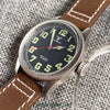 Tandorio Fluted Pilot Watch TD117A 20BARNH35 PT5000 Roman Numerals Sapphire 39mm