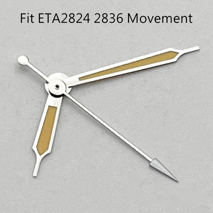 NH35 Hands Silver/Blue Watch Hands Fit NH35 NH36 PT5000 ETA2836 2824 DG2813 3804 Miyota8215 8205 821A Movement Watch Accessories