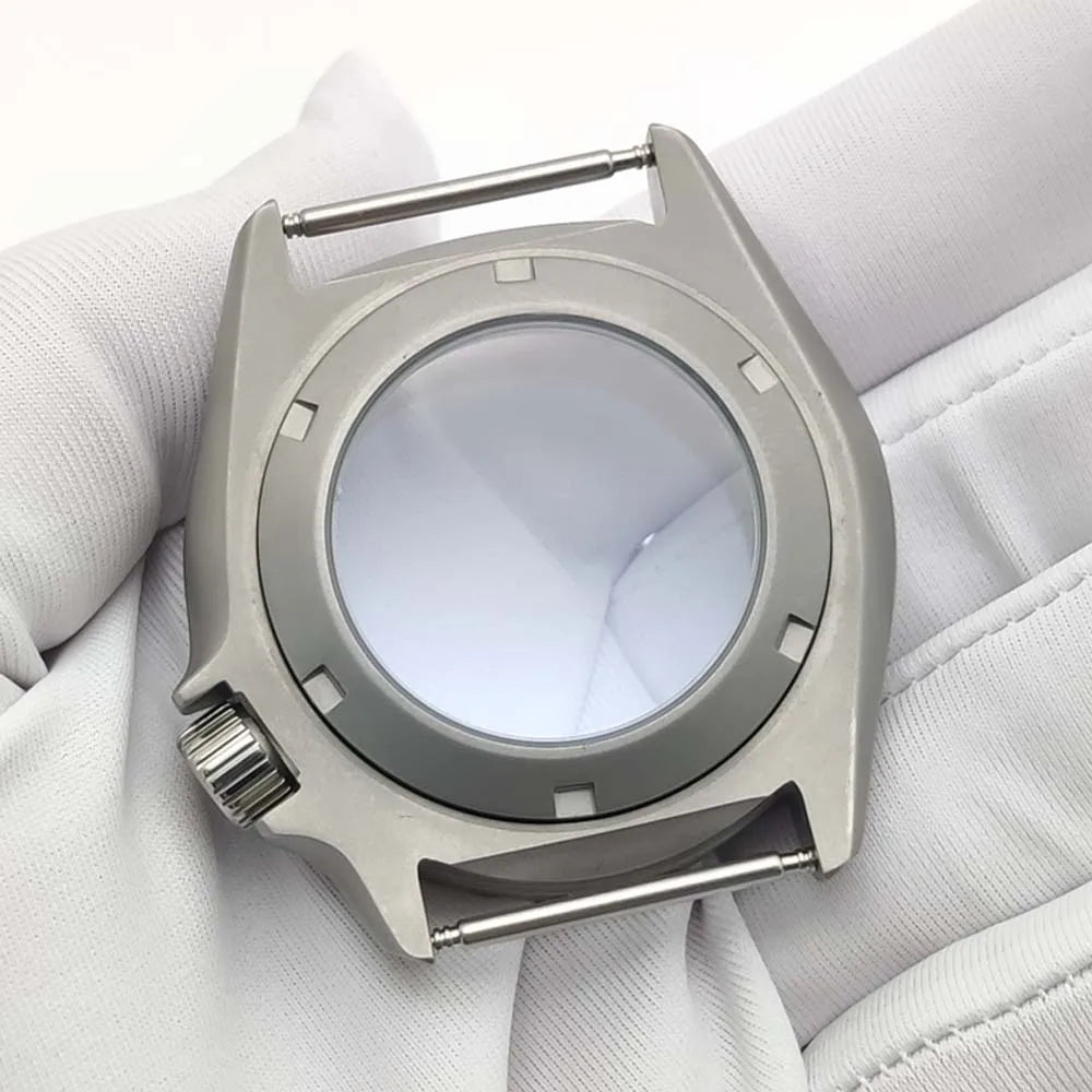 Yacht Master Case 42MM for NH35 NH36 Movement Sapphire crystal stainless steel case Watch Accessories SKX007