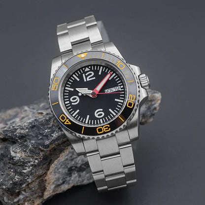 Sterile Submariner Sea Dweller Yacht master NH36 Automatic C3 Lume Sapphire 10bar 41MM