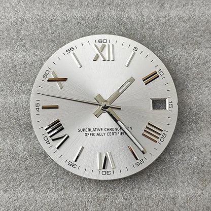 28.5mm NH35 dial Roman dial S Dial Modified Dial for NH35/NH36  Movement Watch accessories