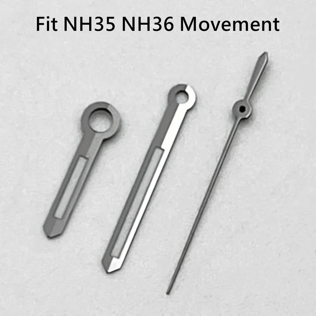 NH35 Hands Silver/Blue Watch Hands Fit NH35 NH36 PT5000 ETA2836 2824 DG2813 3804 Miyota8215 8205 821A Movement Watch Accessories