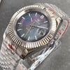 Tandorio DateJust TD136M 39mm NH35A MOP Sapphire dress Watch 20ATM Glass Back