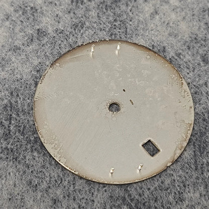 30.5mm Watch Dial DIY Vertical Texture Surface with Date Faces for PP Case Watch Accessories for NH35A / 4R35 Movement