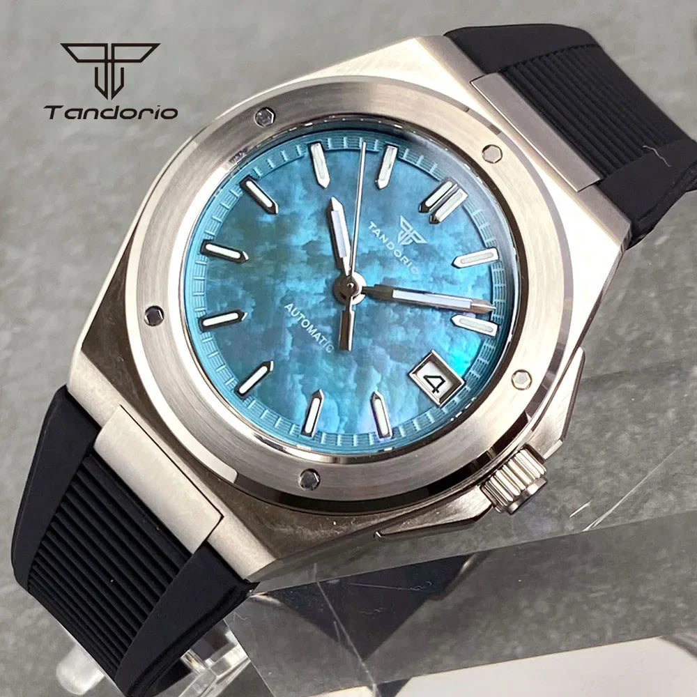 Tandorio Engineer Watch TD331  NH35 Sapphire 40mm Business 20bar