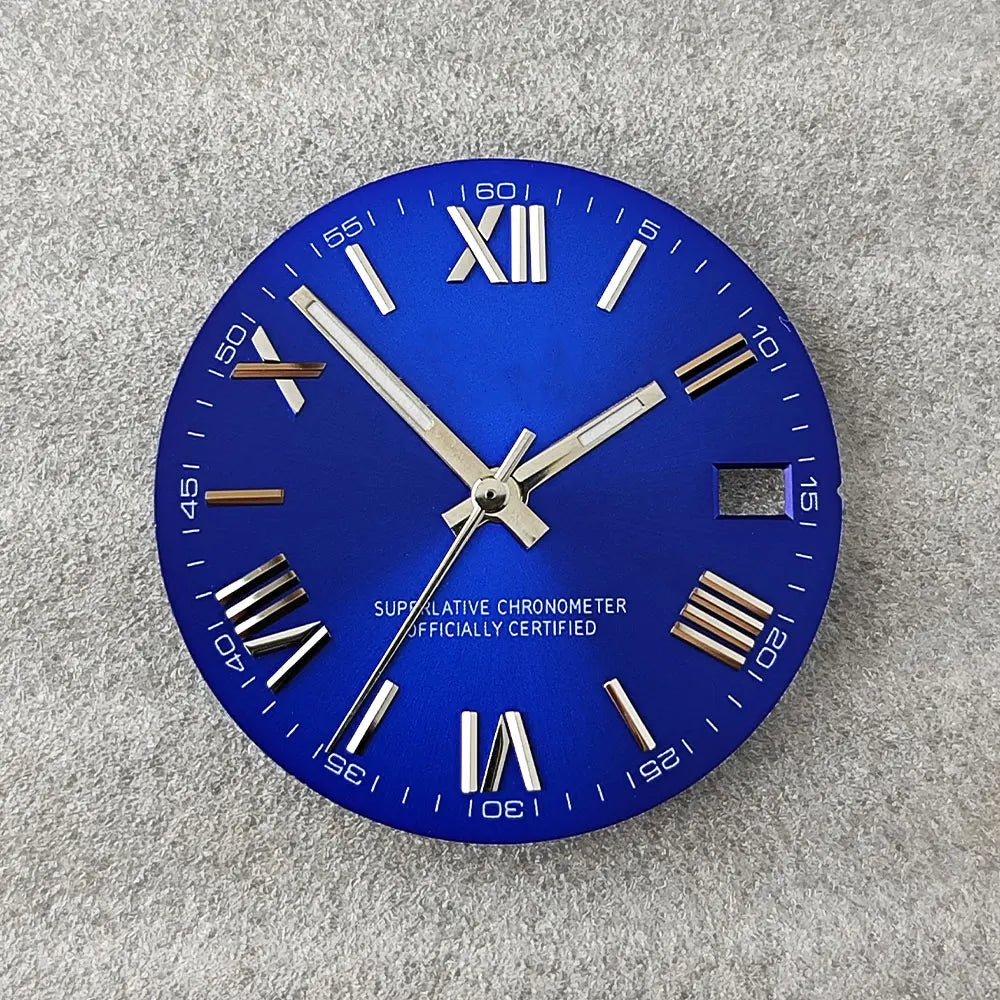 28.5mm NH35 dial Roman dial S Dial Modified Dial for NH35/NH36 Automatic Movement Watch accessories
