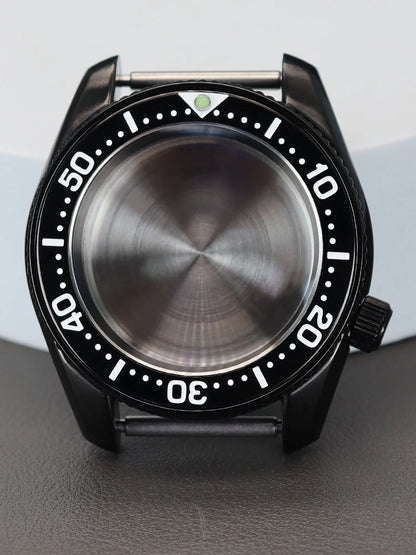 42mm Silvery Men's Watch Cases Bracelet Sapphire Glass For NH35 NH36 NH34 NH38 NH70 Movement NH35 Cases 28.5mm Dial Mod SPB185