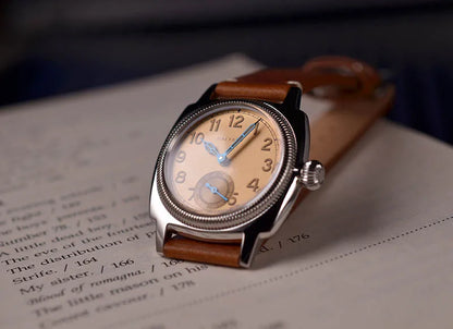 Baltany 1926 Vintage Dress Wristwatches S4036 Square Case Sub Seconds Luminou 20ATM Stainless Steel Automatic Mechanical Watches