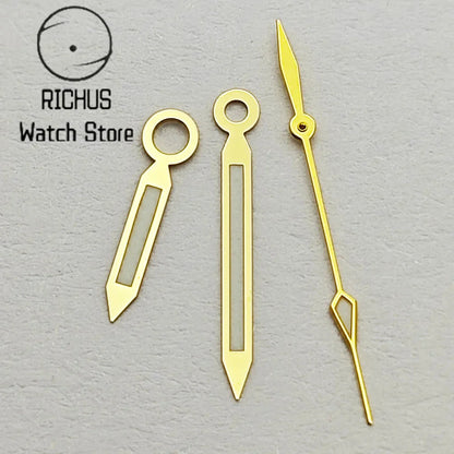 Watch Hands Green Luminous Silver Blue Gold Fit NH35 NH36 ETA2824 2836 Miyota8205 8215 821A Mingzhu DG2813 3804 Movement