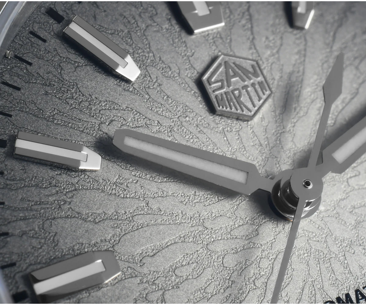 San Martin 36/39/42mm SN0144 JianZhan Dial Gada Watch Miyota 9015 Original Design Men Luxury Dress Automatic Mechanical Watches