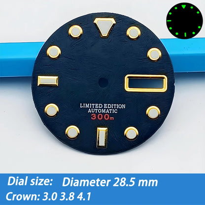 Watch Dial 28.5MM NH35 Dial Suitable For NH35 NH36 NH38 NH39 4R 6R Watch Modified Dial