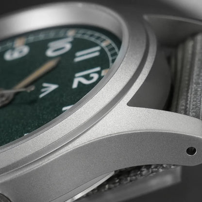 Militado ML12 Military Watch VH31 Quartz Domed Sapphire  C3 Luminous 38mm 10Bar