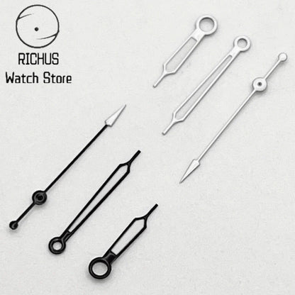 NH35 Hands Silver/Blue Watch Hands Fit NH35 NH36 PT5000 ETA2836 2824 DG2813 3804 Miyota8215 8205 821A Movement Watch Accessories