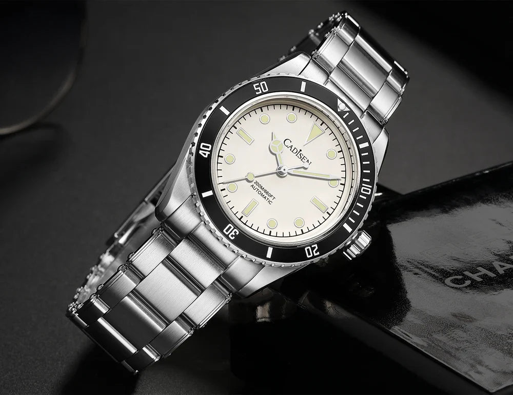 CADISEN C8206 BB58 Mod 38mm Diver NH35 Mechanical Sapphire 20 Bar Sapphire