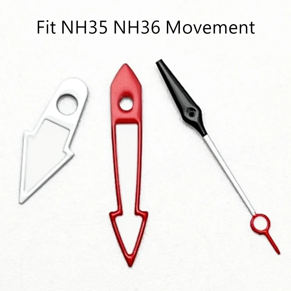 NH Watch Hands Lume Fit NH35 NH36 ETA 2824 2836 PT5000 Miyota 8215 8205 821A DG2813 3804 Automatic Movement Watches Accessories