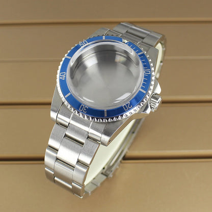 38mm Vintage Diving Watch Case Dome Acrylic Glass For Seiko NH35 NH36 NH38 NH34 Automatic Movement 28.5mm Dial Retro Submariner