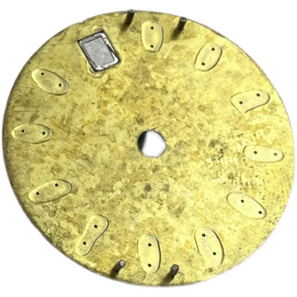 28.5mm/31mm NH35 Dial GBW9 Blue Luminous Logbook Watch Dial Enamel Surface Watch Faces Watch Accessories for NH35 NH36 Movement