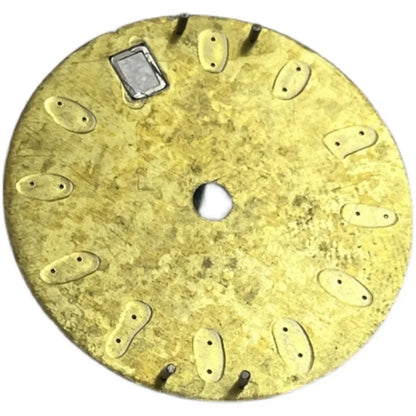 28.5mm/31mm NH35 Dial GBW9 Blue Luminous Logbook Watch Dial Enamel Surface Watch Faces Watch Accessories for NH35 NH36 Movement