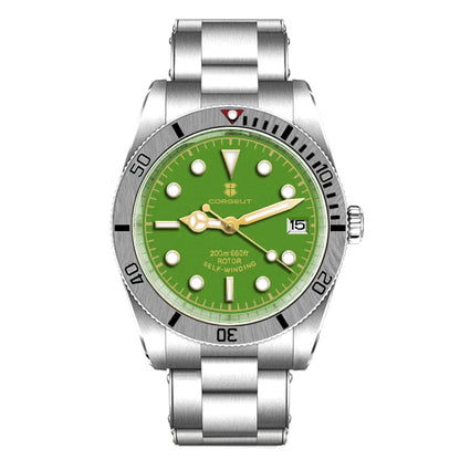 Corgeut Watch Diver CG2074 39mm NH35A Sapphire Crystal  Ceramics Bezel 10Bar SUB