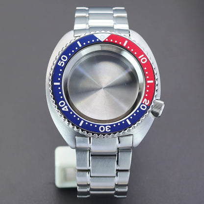 45mm Men's Watch nh35 Cases For NH35 NH36 Modified Abalone NH34 nh38 nh70 4R36 Movement 28.5mm Dial Sapphire Crystal Waterproof