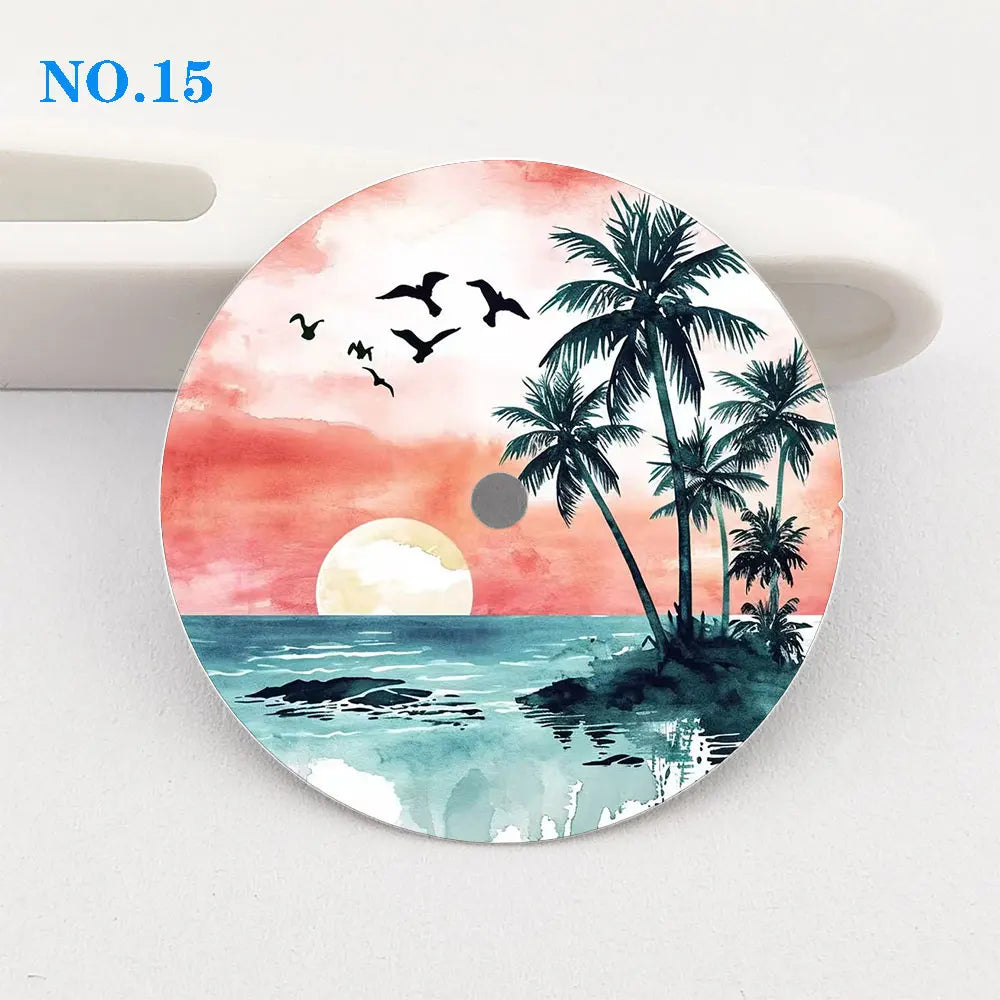 Watch dial 28.5mm dial NH35 dial creative color-printed series dial is suitable for NH35/36 movement watch accessories