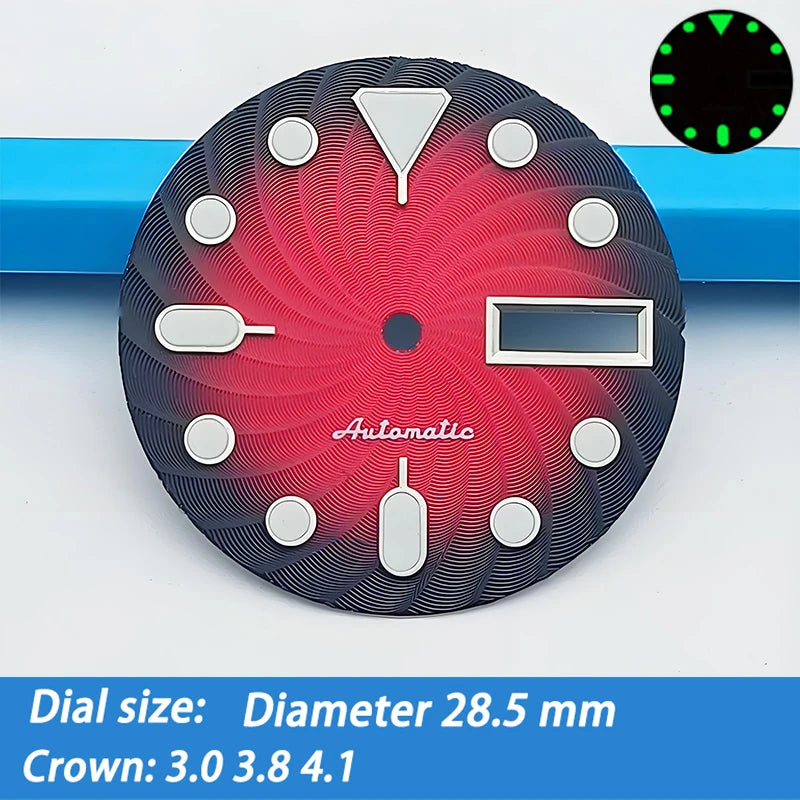 Watch Dial 28.5MM NH35 Dial Suitable For NH35 NH36 NH38 NH39 4R 6R Watch Modified Dial