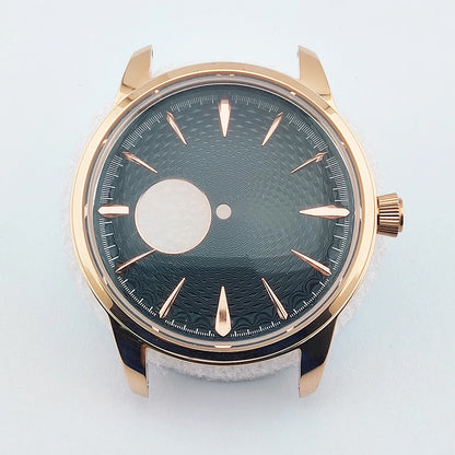 40mm Watch Case nh38 Case Arch Glass Silver Rose Gold Cocktail Case for NH38 Movement fit 35mm Dial