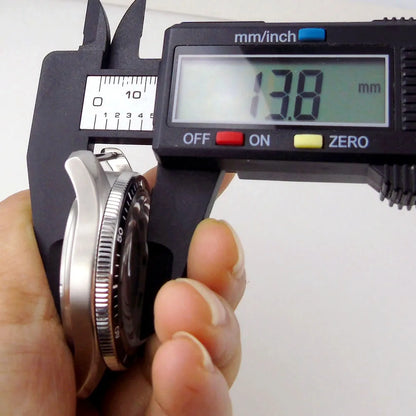 Serica Diver Case 20bar Diving Steel Watch Case for NH34 NH35 NH36 NH37 NH70 NH72  ETA2824 PT5000 Bow Sapphire Glass 120click Bezel Ceramic Insert