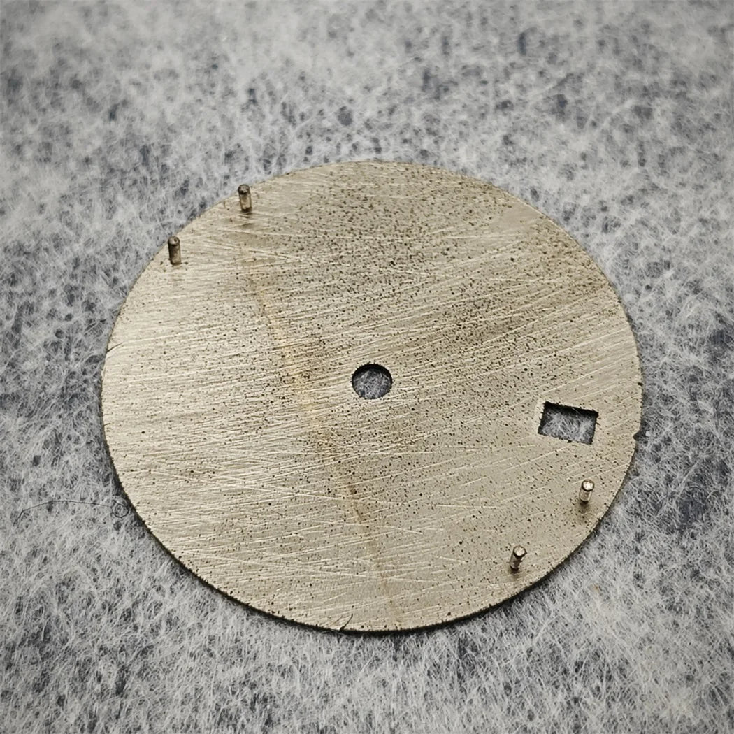 NH35 Dial 28.5mm Watch Faces with Single Calendar Date Starry Sky Gemstone Surface Modification Accessories for NH35 Movement