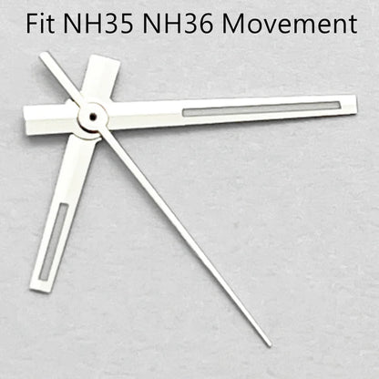 Luminous Watch Hands gold  Fit NH PT5000 ETA2836 2824 DG2813 3804 Miyota8215 8205 821A Movement Watch Accessories