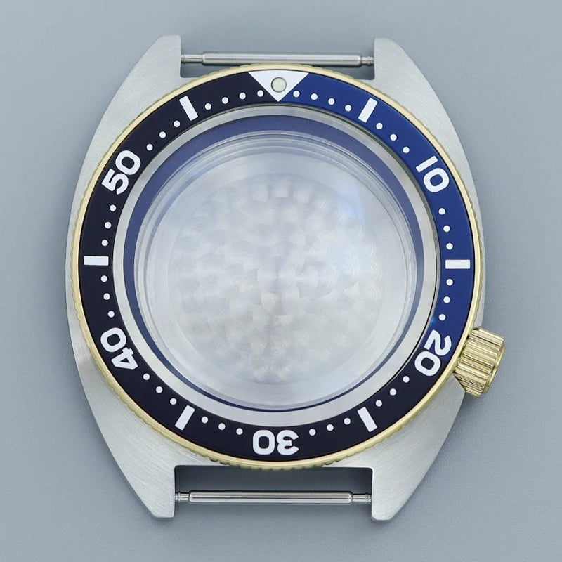 41mm NH35 Watch Case Stainless Steel Accessories For NH35 NH34 Mod Abalone NH36 NH70 Movement 28.5mm Dial Sapphire Crystal Glass