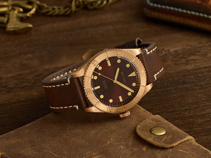 Baltany 44MM Bronze Diving Watch Man S3016 Luxury Sports Watch Super Luminous 20ATM Waterproof NH38 Automatic Mechanical Watches