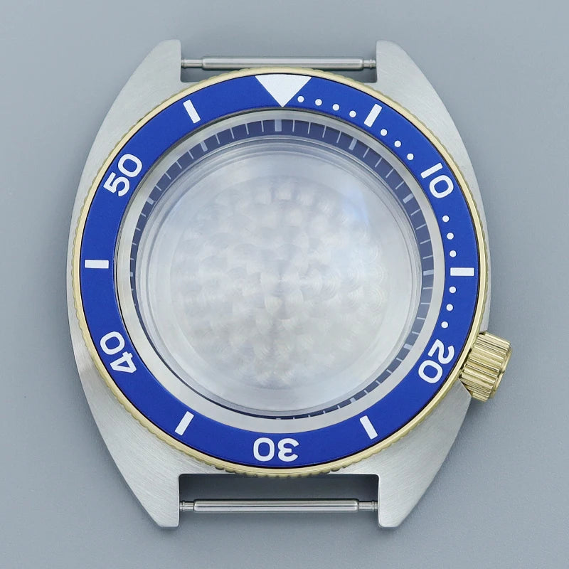 41mm NH35 Watch Case Stainless Steel Accessories For NH35 NH34 Mod Abalone NH36 NH70 Movement 28.5mm Dial Sapphire Crystal Glass