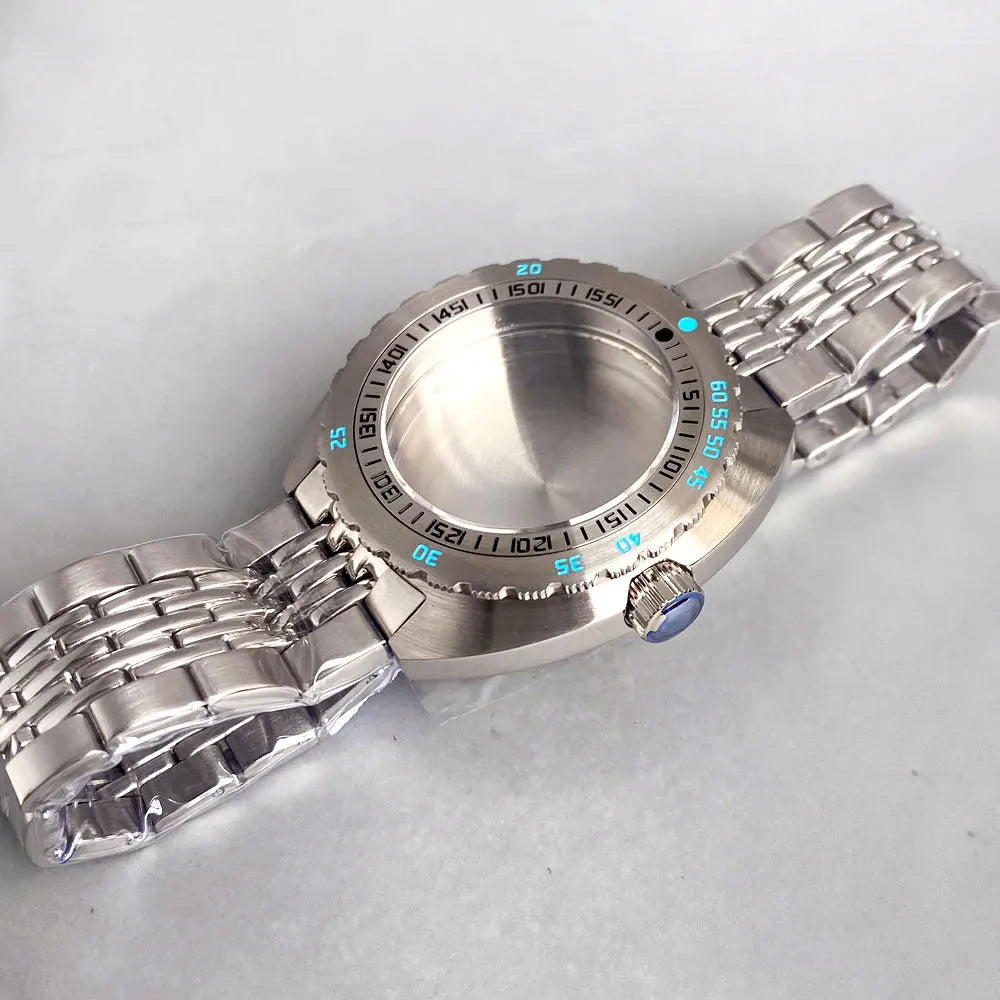 42mm Diver Watch Case NH35 Watch Case for SUB 300T NH34 NH36 NH38 ETA2824 PT5000 SW200 Automatic Movt 200m Waterproof Sapphire