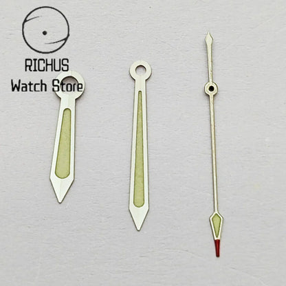 Green Luminous Watch Hands Fit NH35 NH36 ETA2836 2824 Miyota 8215 8205 821A Mingzhu DG2813 3804 PT5000 Movement