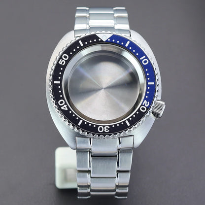 45mm Men's Watch nh35 Cases For NH35 NH36 Modified Abalone NH34 nh38 nh70 4R36 Movement 28.5mm Dial Sapphire Crystal Waterproof