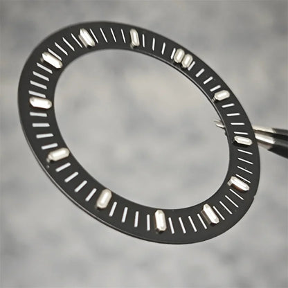 31mm Watch Dial Hollowed Out Surface Green Luminous Watch Faces Accessories Repair Parts NH70／NH35 / NH36 Movement