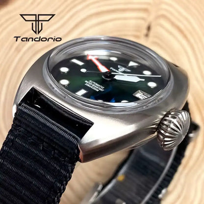Tandorio Identity Crisis TD102 Gradient Dial NH35A 36mm 20Bar Field Watch Sapphire