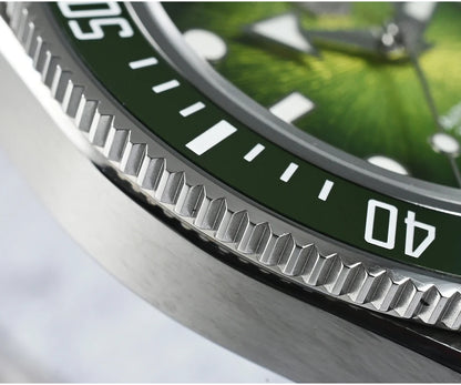 San Martin Diver SN0148G 40mm  Miyota 9015 Automatic Enamel Sunburst Dial 20bar  Ar Sapphire BGW9 Lume