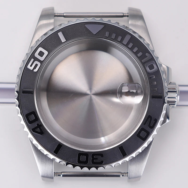 200M Diving Watch Case 40mm For Yacht-Master Seiko NH35 NH36 NH38/34 Miyota 8215 ETA2824 Movement Sapphire Glass 120clicks Bezel