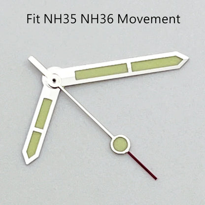 NH35 Hands Silver Watch Hands Fit NH35 NH36 PT5000 ETA2836 2824 DG2813 3804 Miyota8215 8205 821A Movement Watch Accessories