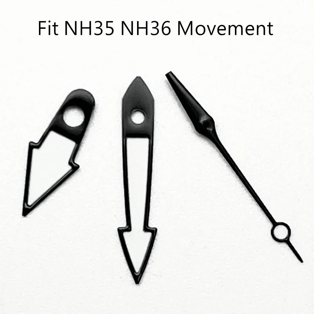 NH Watch Hands Lume Fit NH35 NH36 ETA 2824 2836 PT5000 Miyota 8215 8205 821A DG2813 3804 Automatic Movement Watches Accessories