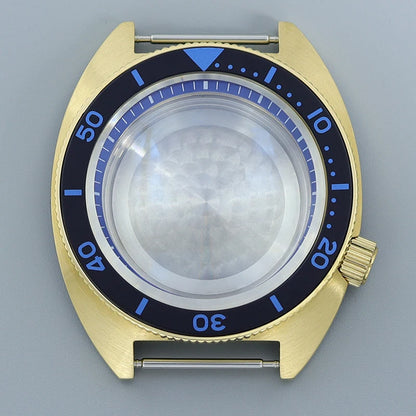 41mm NH35 Watch Case Stainless Steel Accessories For NH35 NH34 Mod Abalone NH36 NH70 Movement 28.5mm Dial Sapphire Crystal Glass