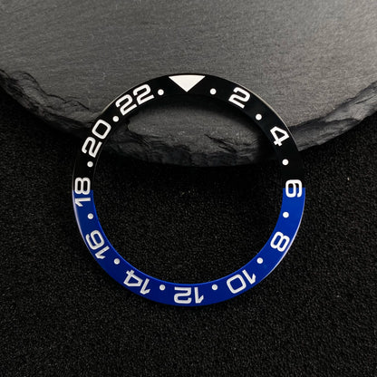 NH35 38-30.5mm bezel insert red Hands Watch Hands Blue Green Luminous Red Green Blue Hands For NH35/36/4R/7S Movement Watches Parts