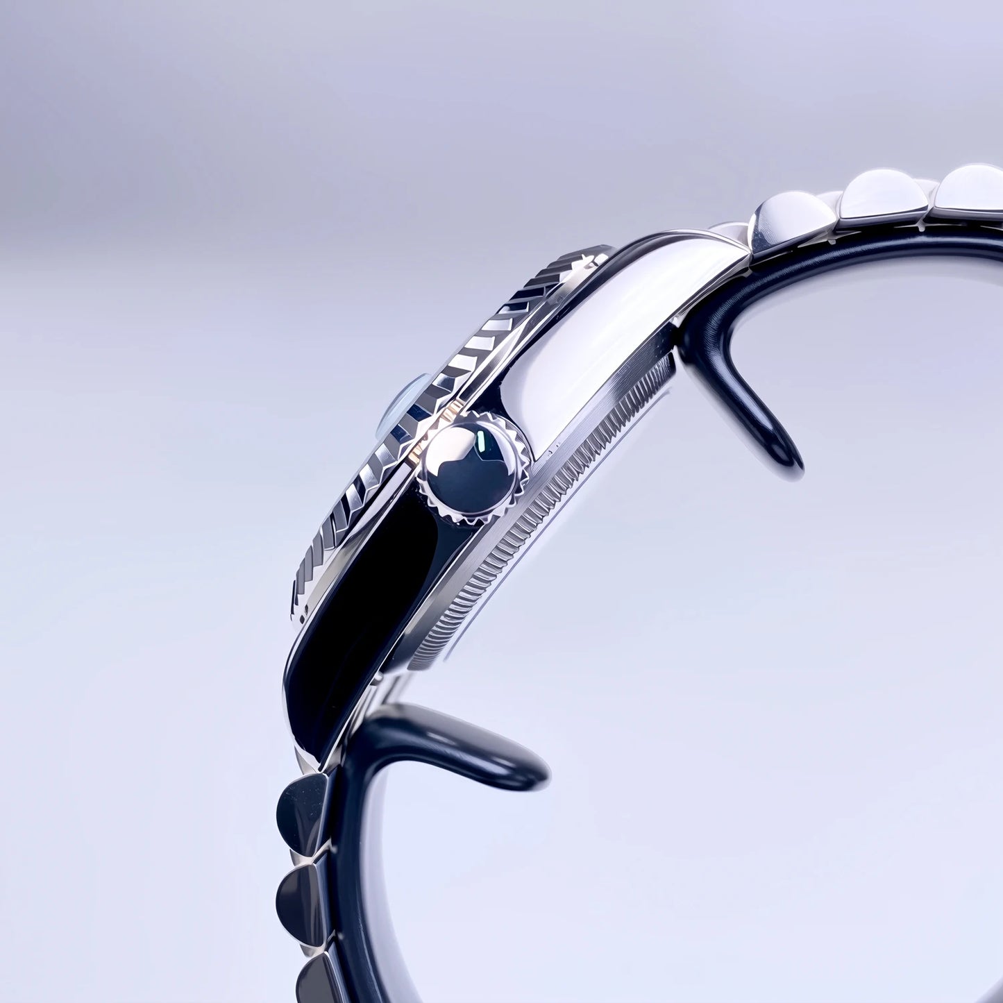 36mm/39mm NH35 Case Stainless Steel Sapphire Crystal Waterproof Fluted Case For NH35 NH36 Movement 28.5mm Dial NH35 Watch Case