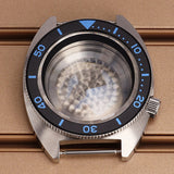 41mm Modified Turtle Watch Case Sapphire For Abalone/tuna mouth 6105 Captain Willard TMI NH35 NH36 NH38 4R Movement Stainless Steel Watch Accessories