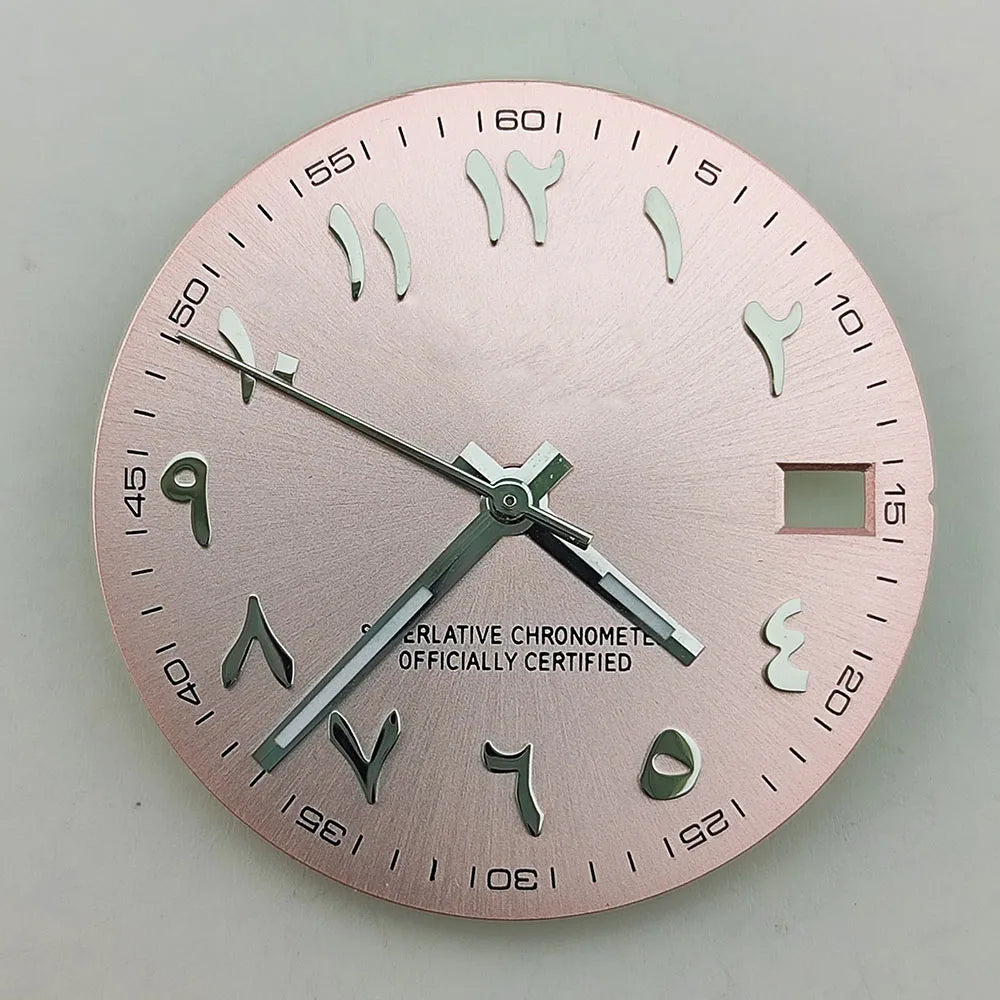 28.5mm watch dial Arabic NH35 dial S dial suitable for NH35 NH36 movement watch accessories repair tool