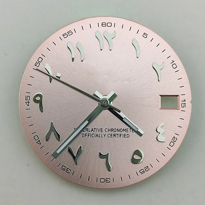 28.5mm watch dial Arabic NH35 dial S dial suitable for NH35 NH36 movement watch accessories repair tool